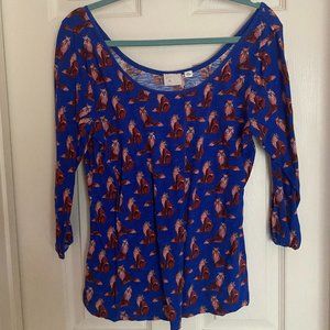 Anthropologie Postmark Fox T-Shirt
